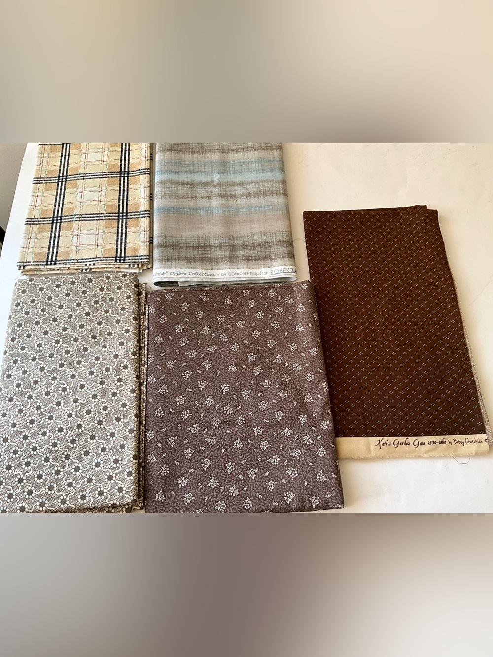 Quilting Sewing Material Robert Kaufman #13360 Windham Fabrics#26823 Blue Gray